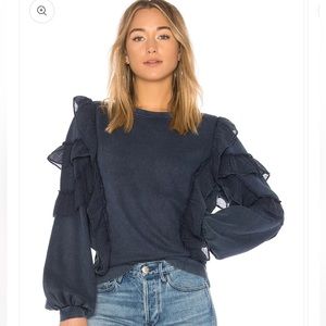 Tularosa Cat Ruffle Sweater